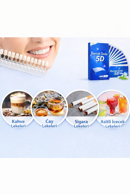 BERRAK SMİLE DİŞ BEYAZLATMA BANDI